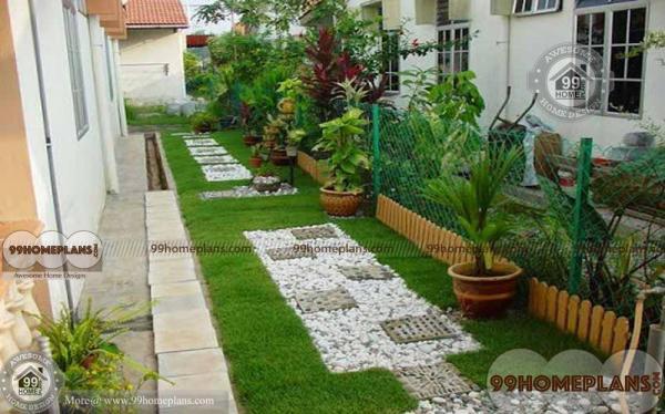 Courtyard Fence Designs with Best New Collections of Garden Plans