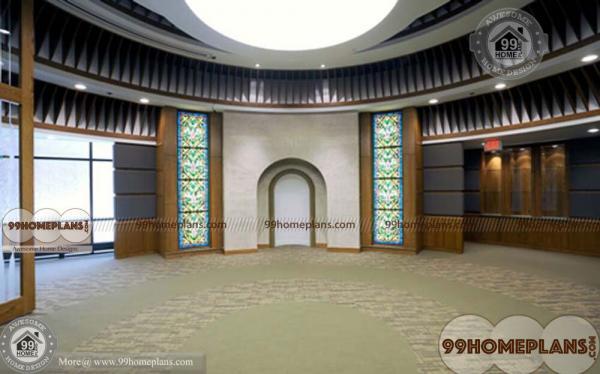 Muslim Prayer Room Design Ideas Arranged With Bright