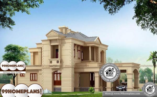 Kerala House Plans And Elevations Double Floor Designs 4 Bhk Home