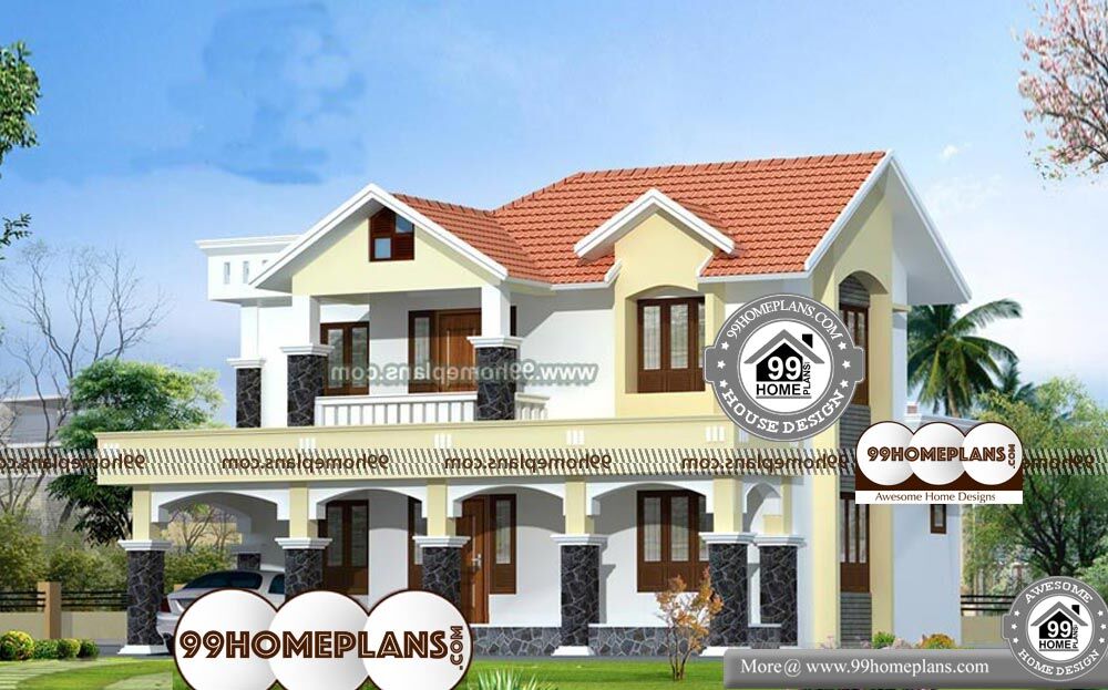 Large Simple House Plans New Double Story Affordable Home Designs