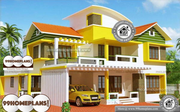 Modern Contemporary House Plans - Best 2 Floor Dream Home Pattern