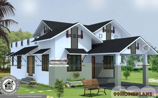 2 Story House Plans With Garage And Home 3d Elevation Idea Collections