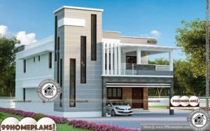 5 Bedroom Double Storey House Plans with Less Expensive Building Plan