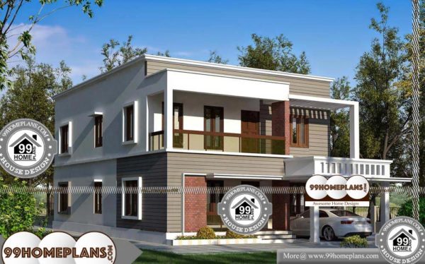 Small Two Story House Design with Filipino Style Home Decor Plan Design