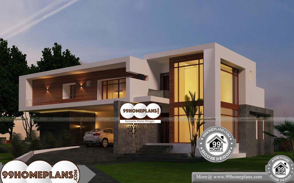 Urban House Plans Narrow Lot Double Floor New Contemporary Homes