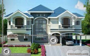 New 2 Storey Home Designs Classic Styles of Floor Plan Ideas and Design