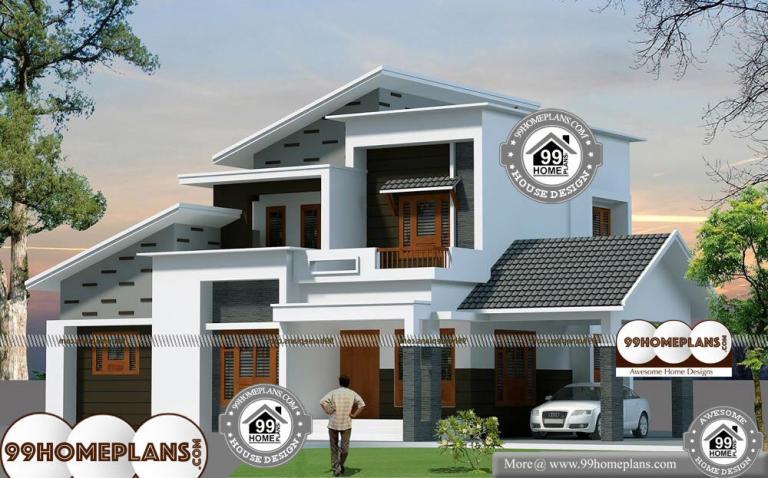 2 Story 3 Bedroom House Plans with Simple & Elegant New Arch Patterns