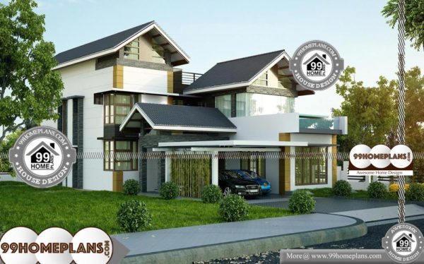 2 Story Garage Plans with More Styles of 3BHK Home Design Selections