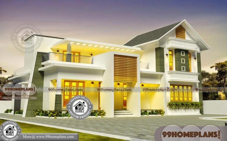 2 Story Cottage Style House Plans With Traditional & Contemporary Design