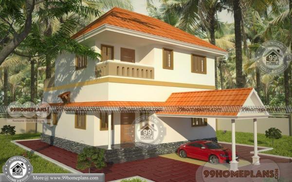 3 Bedroom House Design With 2 Floor Traditional Small Low Cost Homes