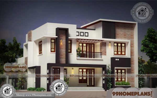 4 Bedroom Bungalow House Plans With Two Floor Contemporary Styles