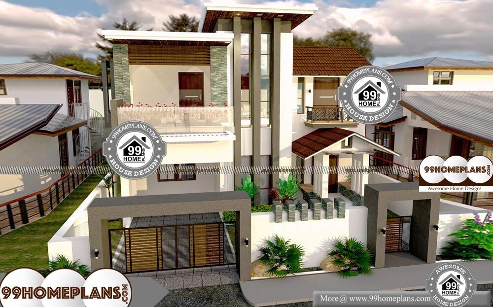 50 X 80 House Plans With Contemporary Modern Low Cost Home Designs