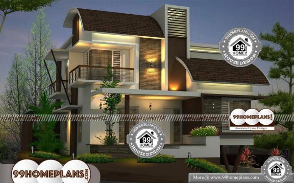 Contemporary Home Plans with 2 Floor Mind Blowing Collections Online