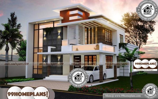 Modern Flat Roof House Designs, Grand & Gorgeous Home Floor Plans