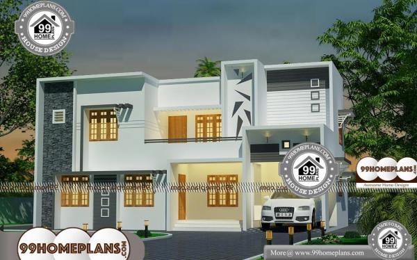 Simple Modern Home Plans with 2 Floor Latest Attractive Dream Houses