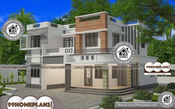 Small Luxury Home Plans With Photos | 2 Floor Simple Normal Houses