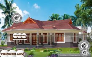 Traditional Farmhouse Design with Single Floor Awesome Exterior Plans