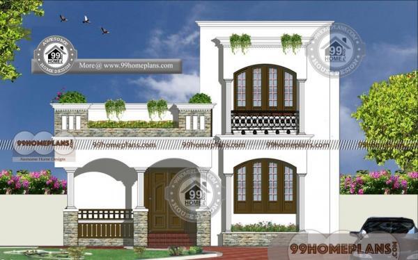 Affordable 3 Bedroom House Plans With Double Floor Modern