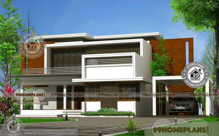 Contemporary Home Design with 2 Story Modern Marvelous Collections