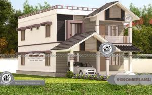 Contemporary Indian House Designs with 3D Elevation Plan Collections