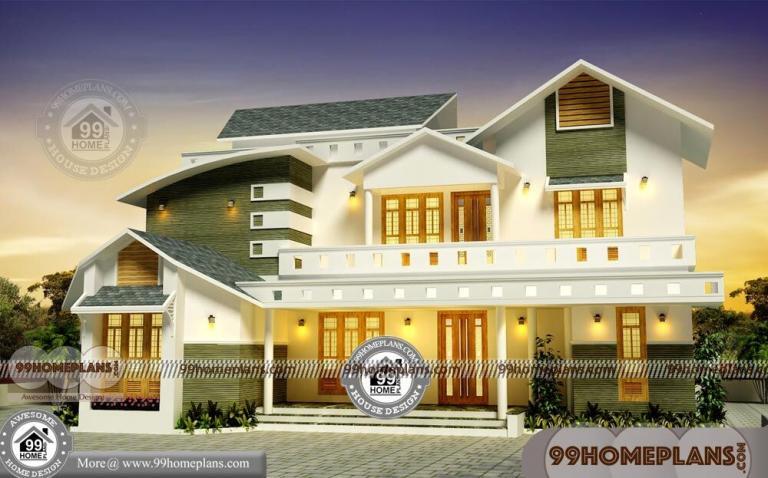 Contemporary Style Homes with Double Story Modern House Collections