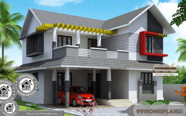 House Elevation Models In Kerala Low Budget Awesome Plans