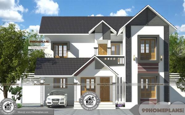 Khd Kerala House Design Free Double Floor Simple Cute Home Pattern
