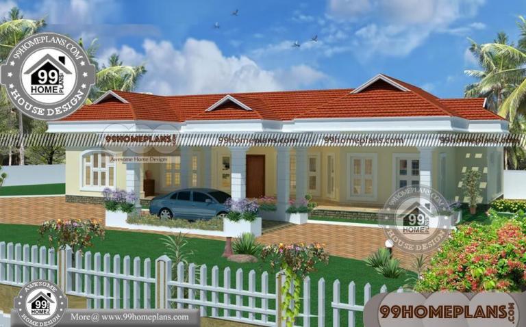 Simple House Plans In Kerala One Floor with Cute Traditional Collections