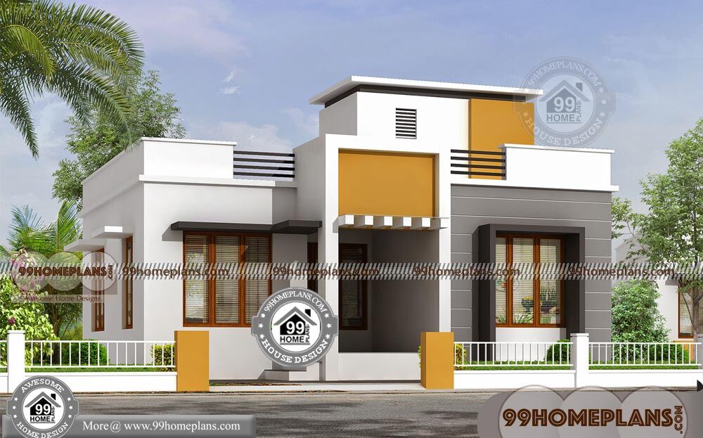 3D Single Story House Plans