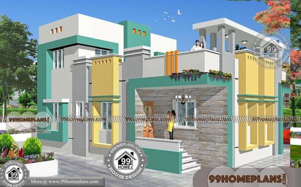 Small Box Type House Designs with Double Story Modern Home Plans