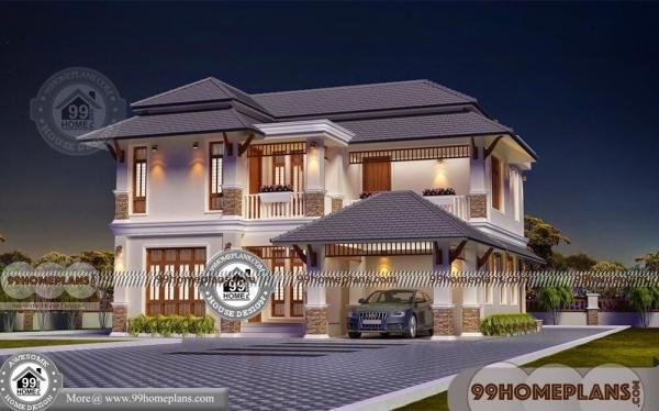  Tamilnadu Traditional House Designs with Two Story Modern 