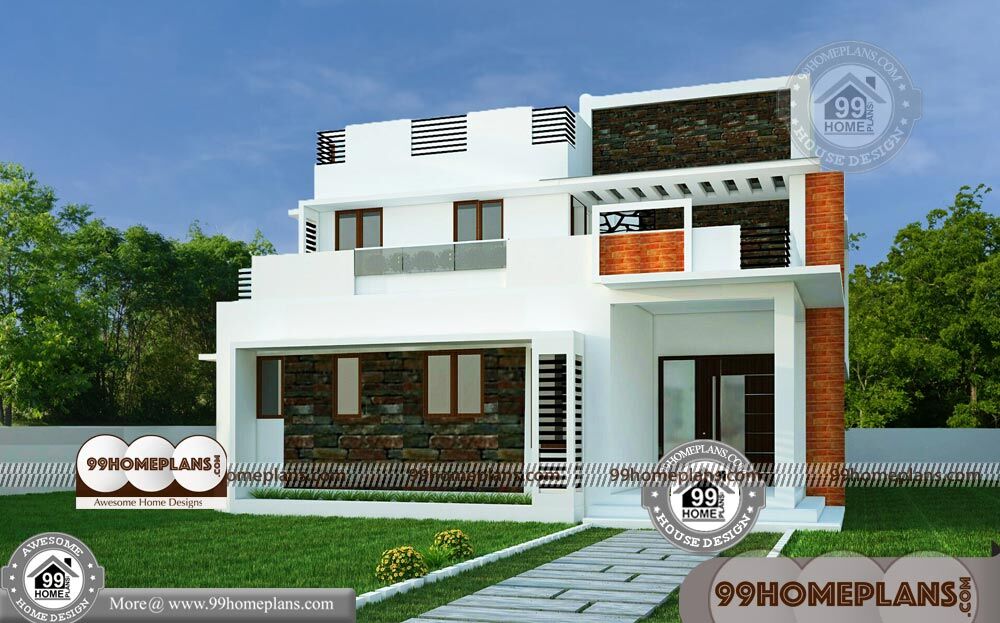 Box Shaped House Plans Two Floor European Structural Home Designs