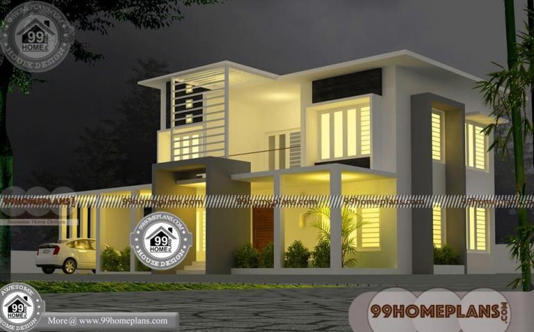 Kerala Style House Model 80+ Double Storey Homes Plans Modern Ideas