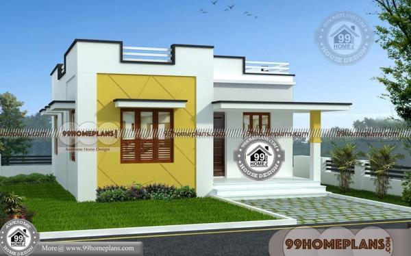  Narrow  Lot  House  Plans  One Story  Very Cute Stylish 