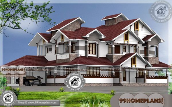 2 Storey Homes With 6 Bedroom Fusion Style Modern House