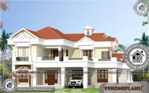 2 Storey House Design 4 Bedroom Arabian Style Modern Home Plans