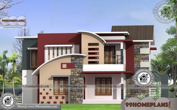 3 Bedroom Two Story House Plans With Modern Contemporary Homes