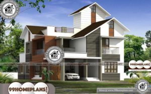 4 Bedroom Plans For A House with Double Story Trendy Design Photos