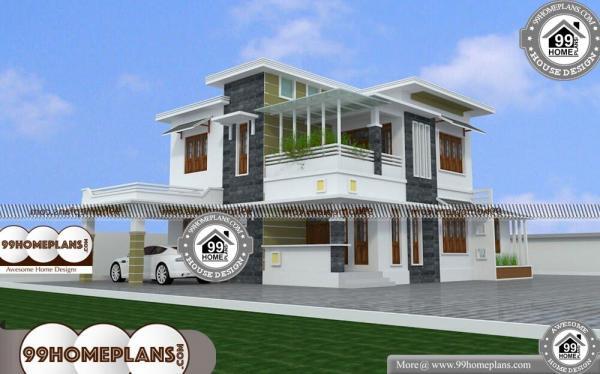 Box Type Modern House with Low Budget Modular Plan Collections Free