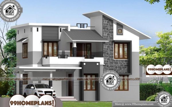 Floor Plan Designer with Elevations | Double Storey Contemporary Plans