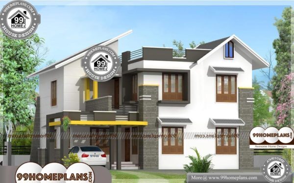 Home Front Design | Kerala 2 Floor 30 Lakh Budget House Plan Photos