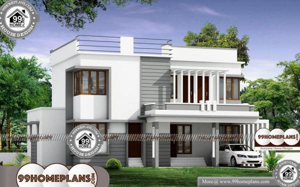 Simple 4 Bedroom House Plans With Double Story Ultra Modern Designs