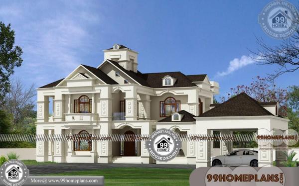 Bungalow Home Plans And Designs | Two Floor Ultra Modern Collections