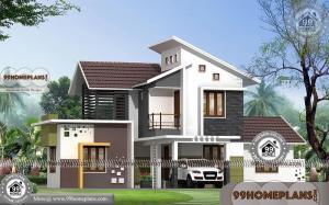 Contemporary Home Style with Double Storied Stylish House Collections