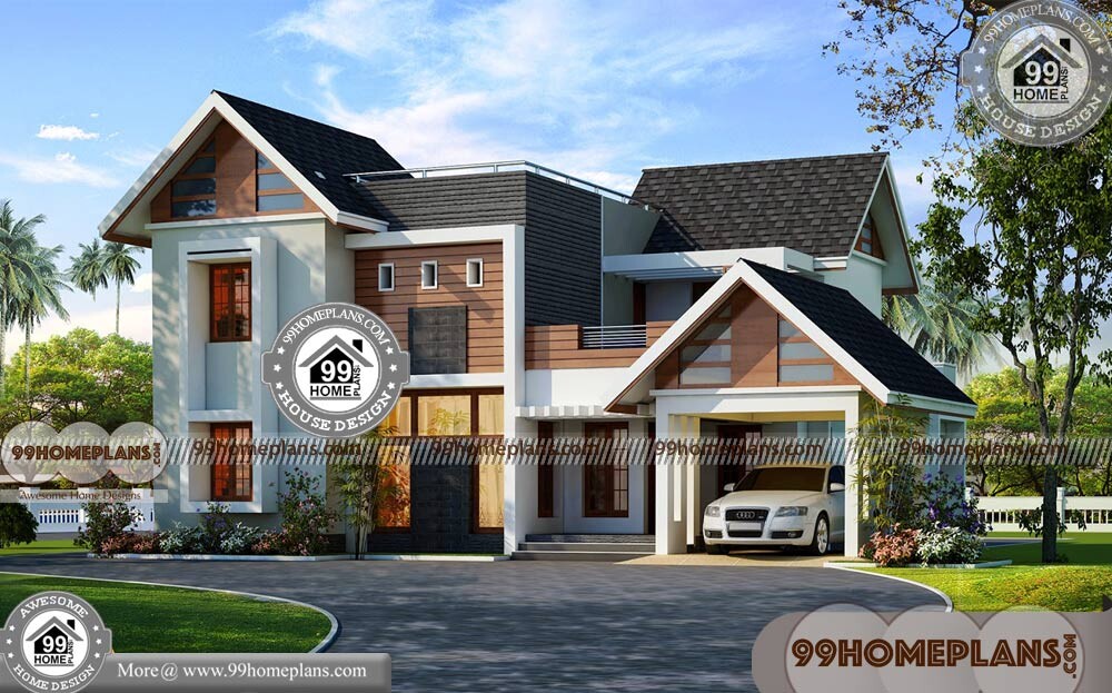  Home  Plans  With Cost  To Build  Two Story Contemporary 