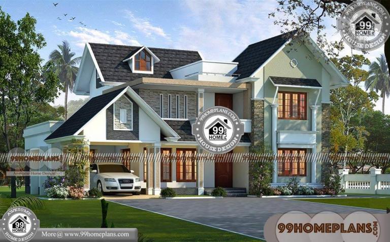 House Front Elevation Designs For Double Floor | Best Outstanding Plans