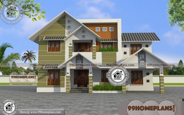 Kerala Home Plan Contemporary with Double Floor Ultra Modern Designs