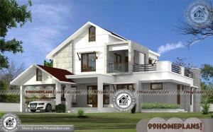 Low Cost 2 Storey House Design | Latest 80 Architectural Plan Collections