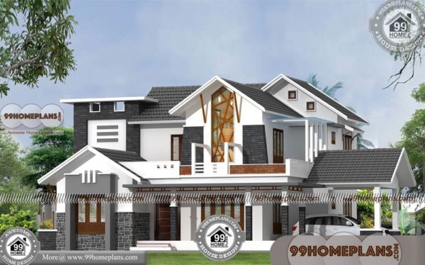 New Home Designs with Two Floor Contemporary Style House Collections