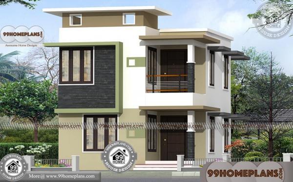 Small 4 Bedroom Home Plans With Two Floor City Style Apartment Design